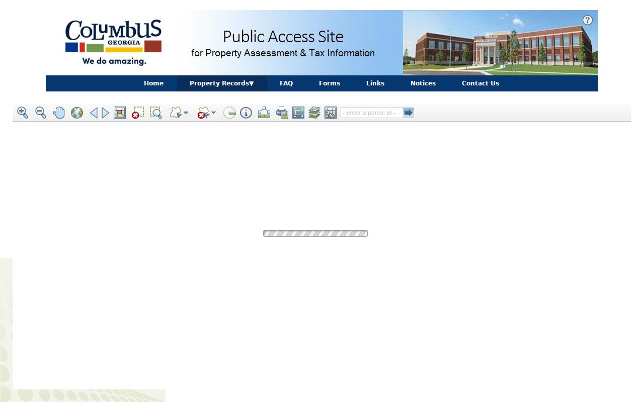 Columbus people lookup GIS parcel buffer tools